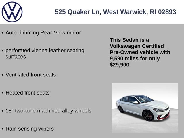 Certified 2025 Volkswagen Jetta GLI Autobahn image 19