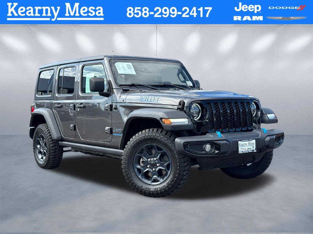 Certified 2023 Jeep Wrangler Unlimited w/ 8.4" Radio Group