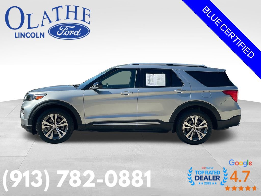 Certified 2020 Ford Explorer Platinum w/ Premium Technology Package AWD/4WD image 2