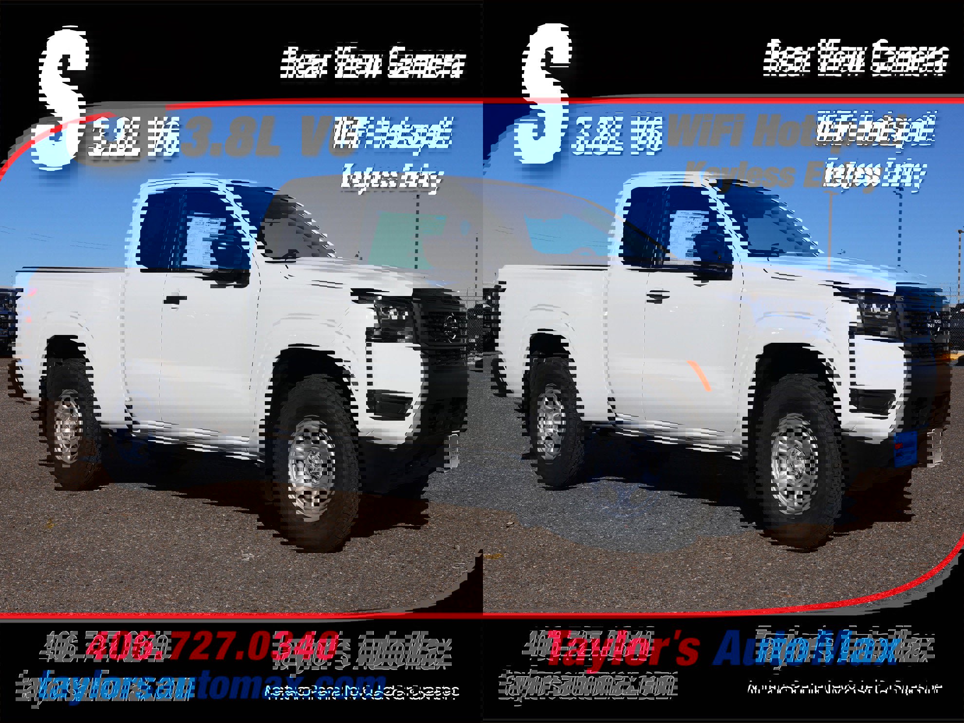 New 2026 Nissan Frontier S w/ S Utility Package image 1