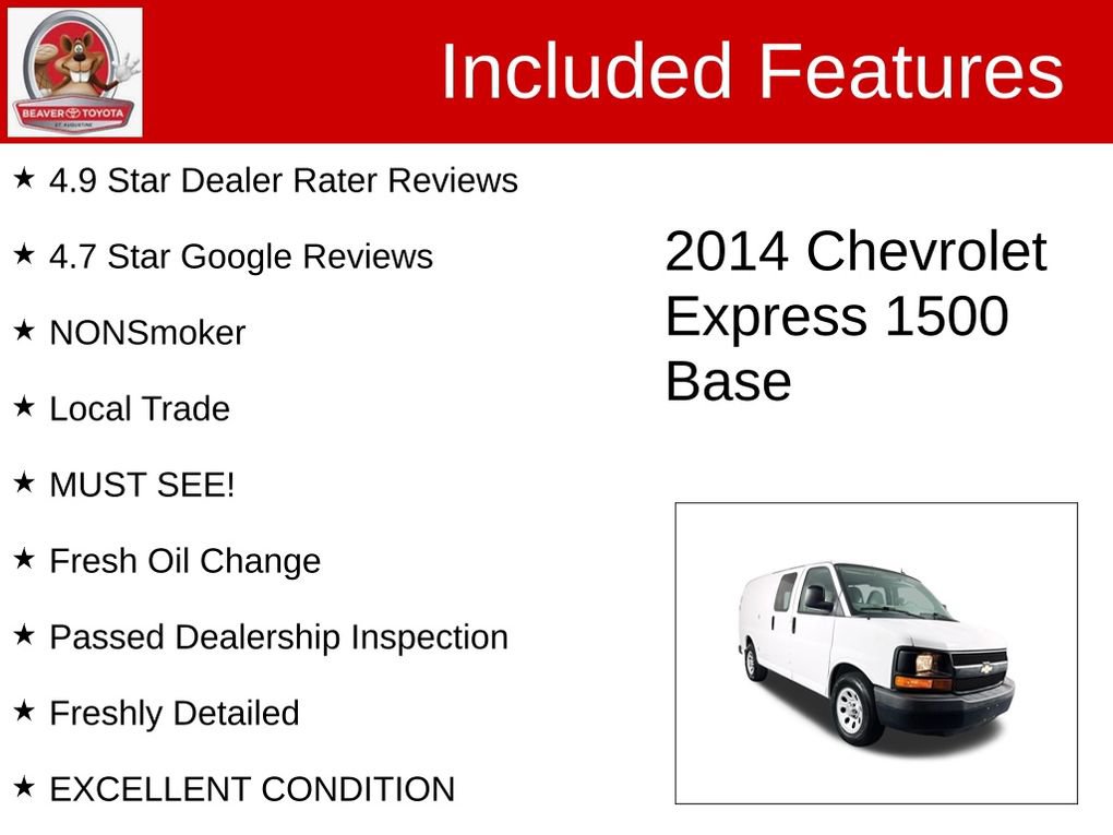 Used 2014 Chevrolet Express 1500 RWD image 4