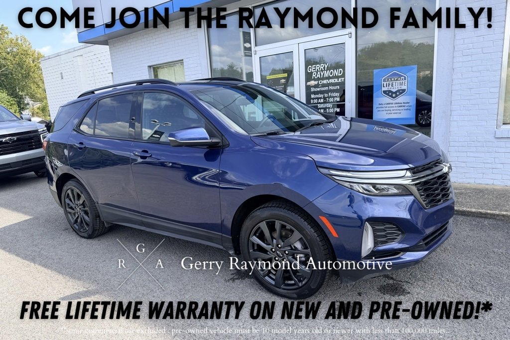 Used 2022 Chevrolet Equinox RS w/ RS Leather Package