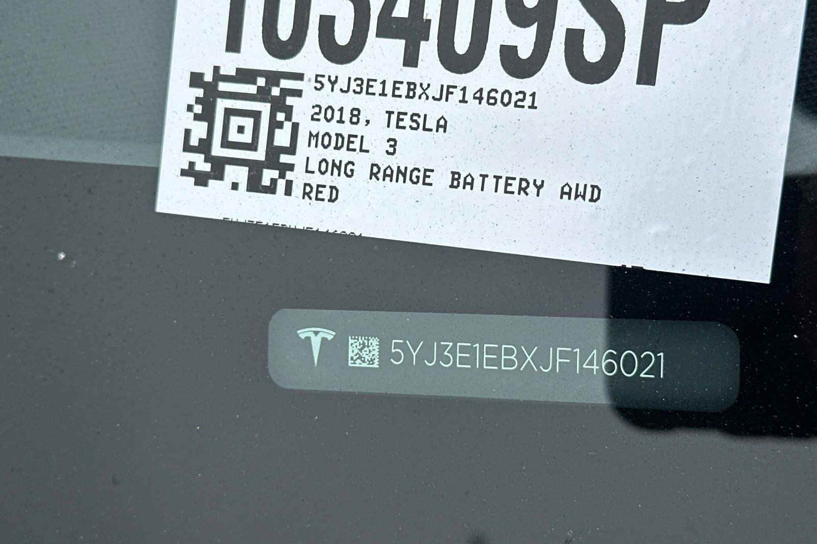 Used 2018 Tesla Model 3 Long Range AWD/4WD image 3