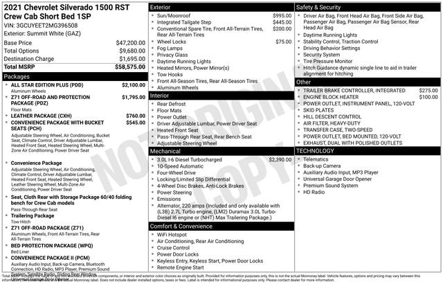 Certified 2021 Chevrolet Silverado 1500 RST w/ All Star Edition Plus AWD/4WD image 37
