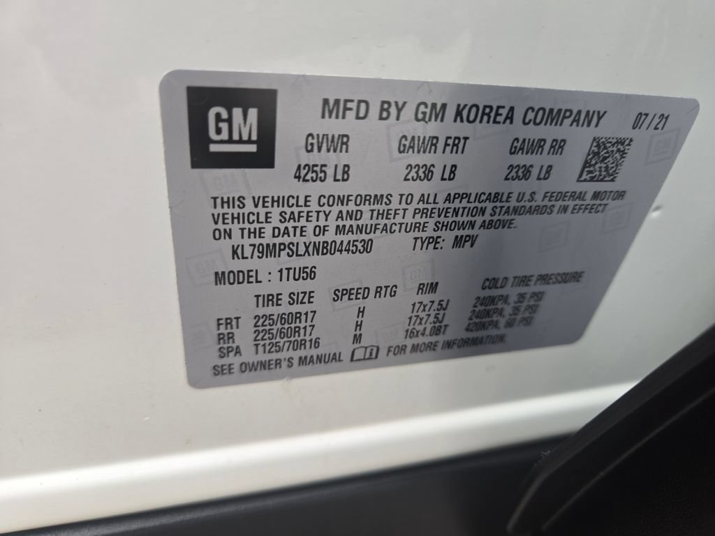 Used 2022 Chevrolet TrailBlazer LT FWD image 12
