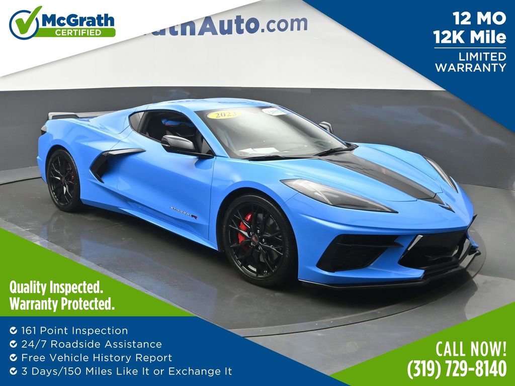 Used 2023 Chevrolet Corvette Stingray Preferred Cpe w/ Z51 Performance Package RWD video 1