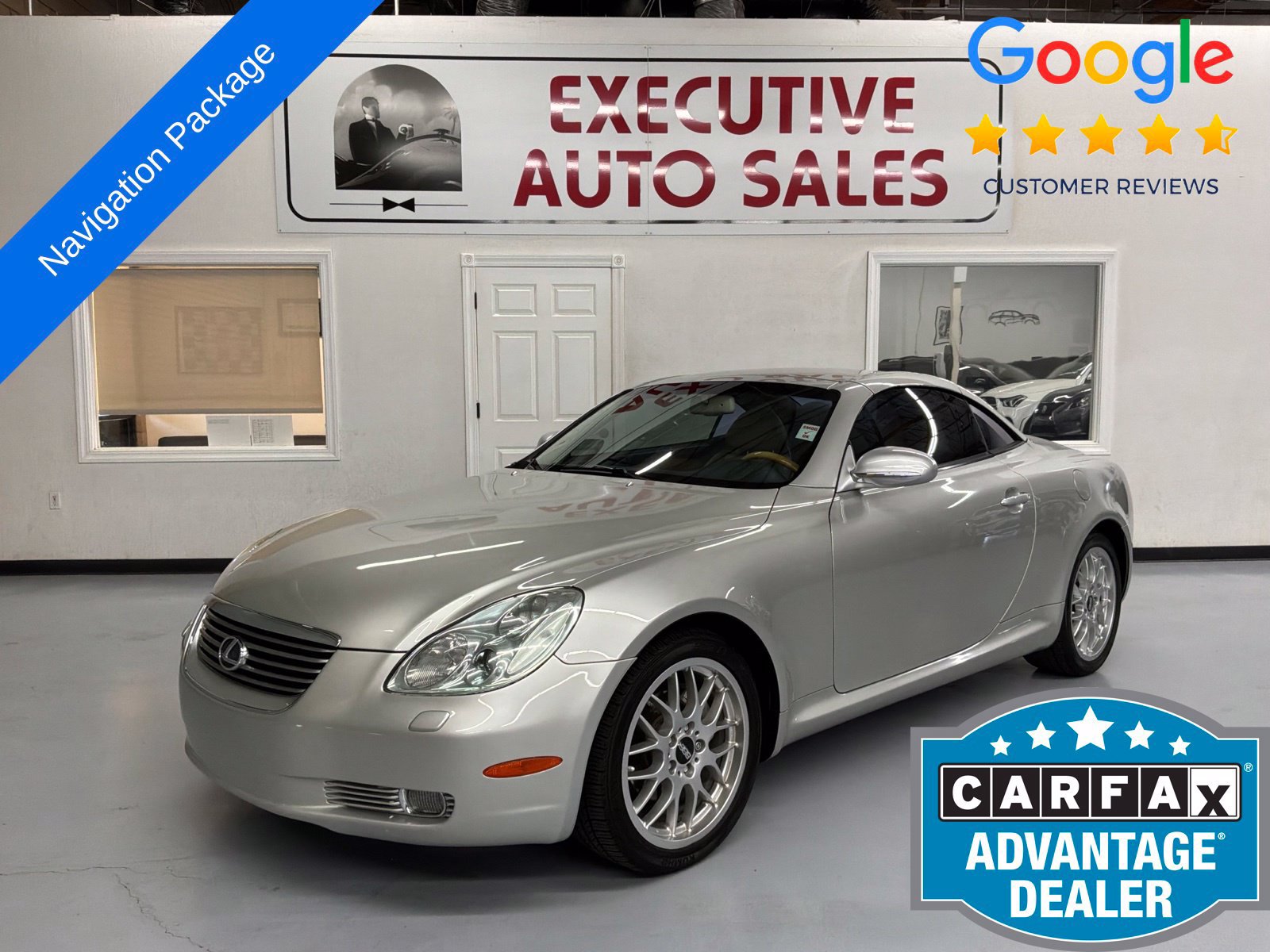 Used 2002 Lexus SC 430 Convertible