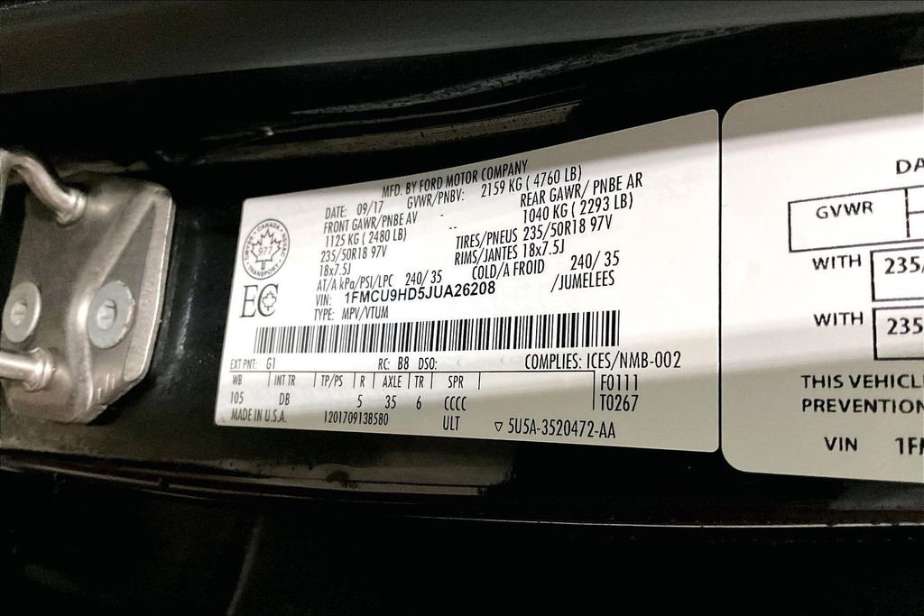 Used 2018 Ford Escape SEL image 19