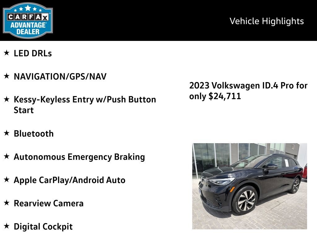 Used 2023 Volkswagen ID.4 Pro AWD/4WD image 4