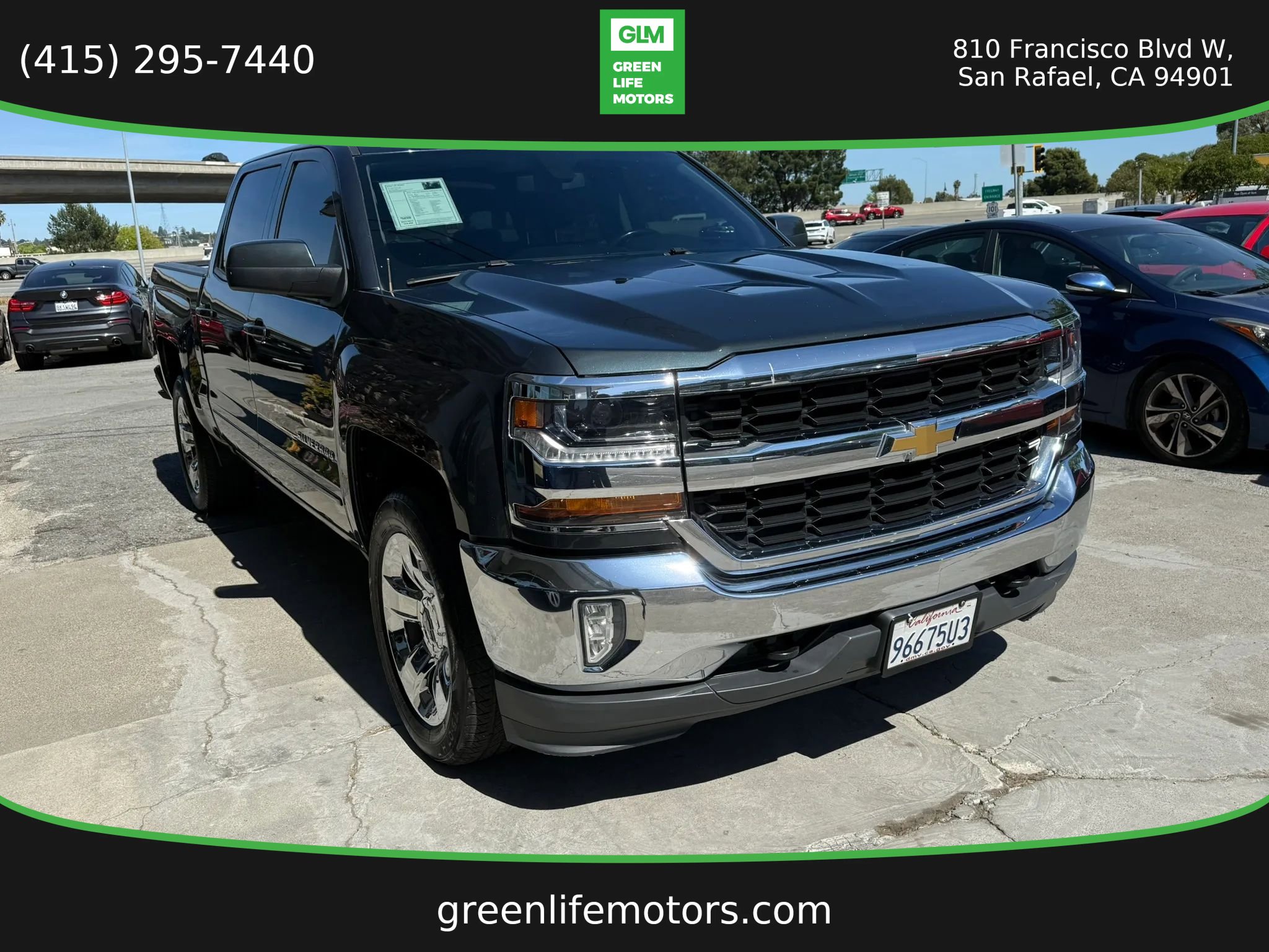 Used 2017 Chevrolet Silverado 1500 LT w/ LT Eassist Package AWD/4WD image 1
