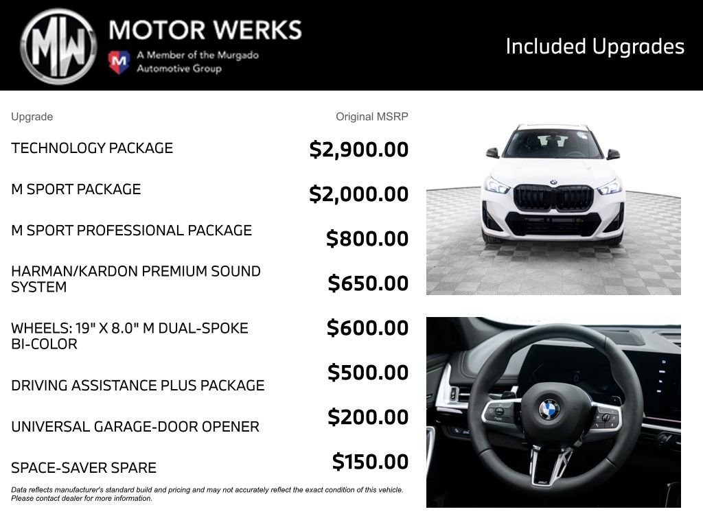 New 2026 BMW X1 xDrive28i w/ Technology Package AWD/4WD image 4