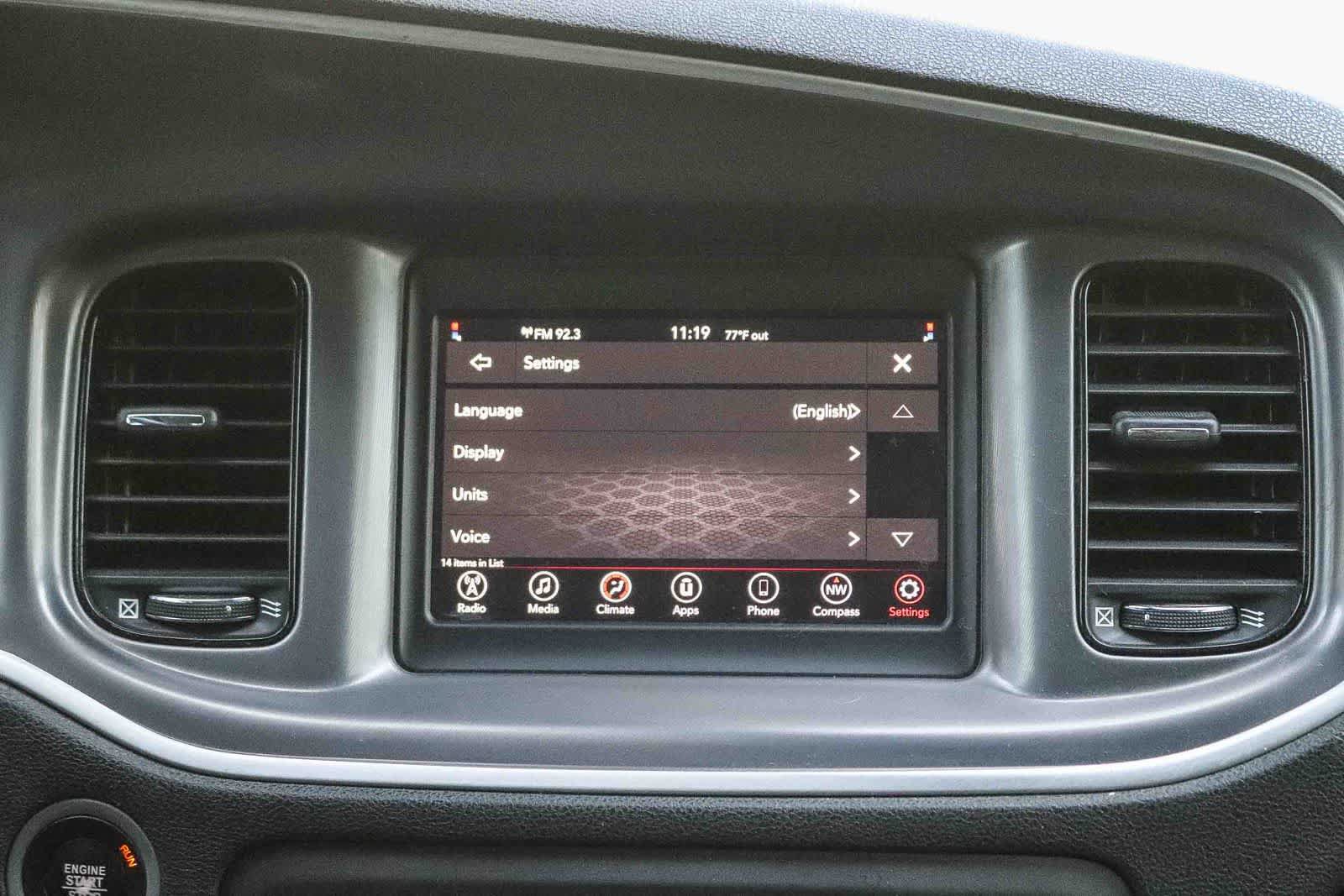 Used 2021 Dodge Charger SXT w/ Blacktop Package RWD image 12