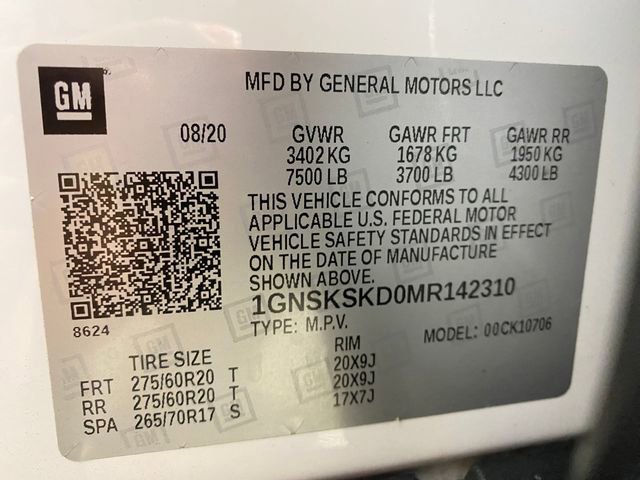 Certified 2021 Chevrolet Tahoe Premier w/ Premium Package image 31