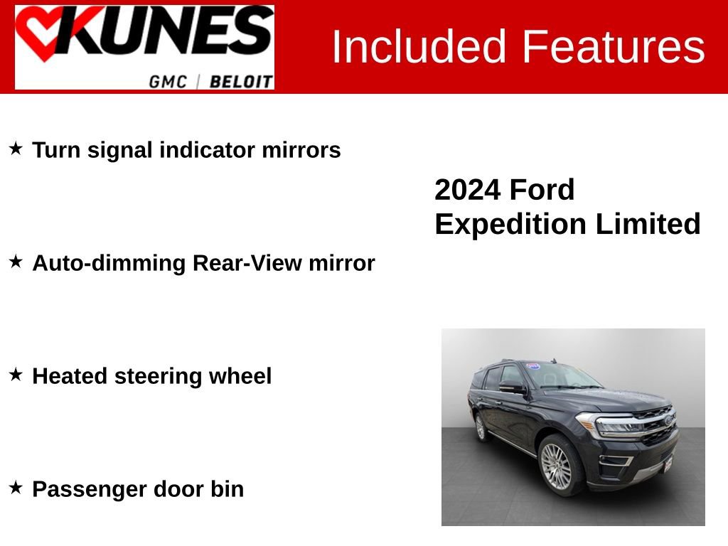 Used 2024 Ford Expedition Limited AWD/4WD image 3