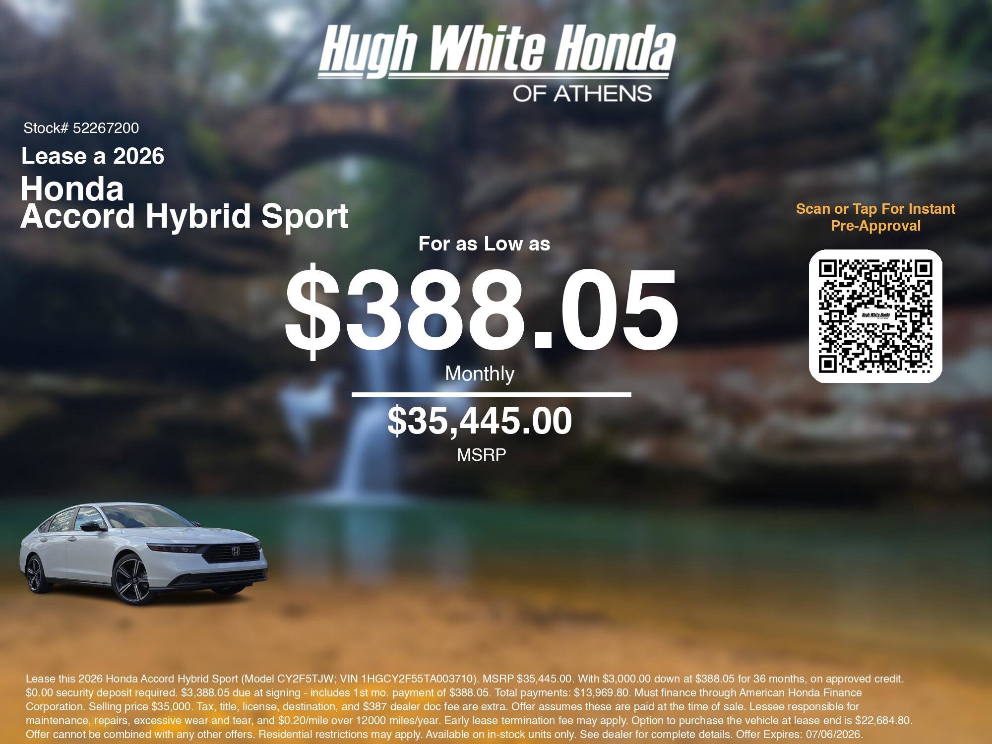 New 2026 Honda Accord Sport image 3