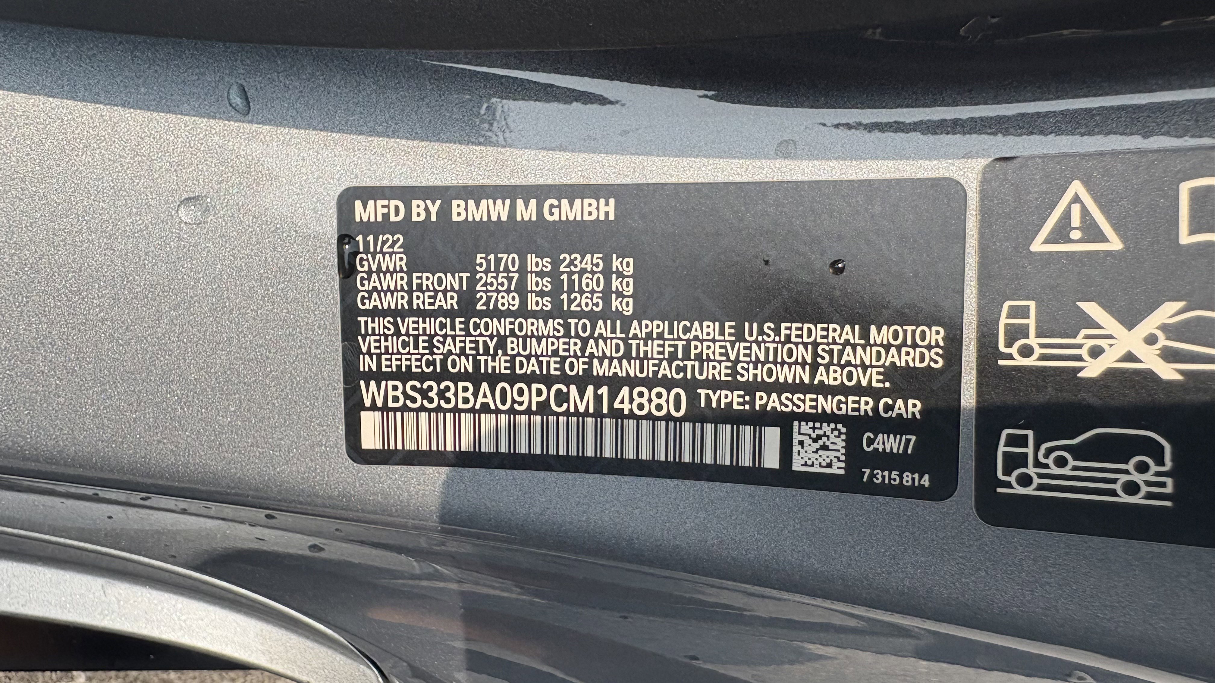 Used 2023 BMW M4 xDrive Competition w/ Executive Package image 34