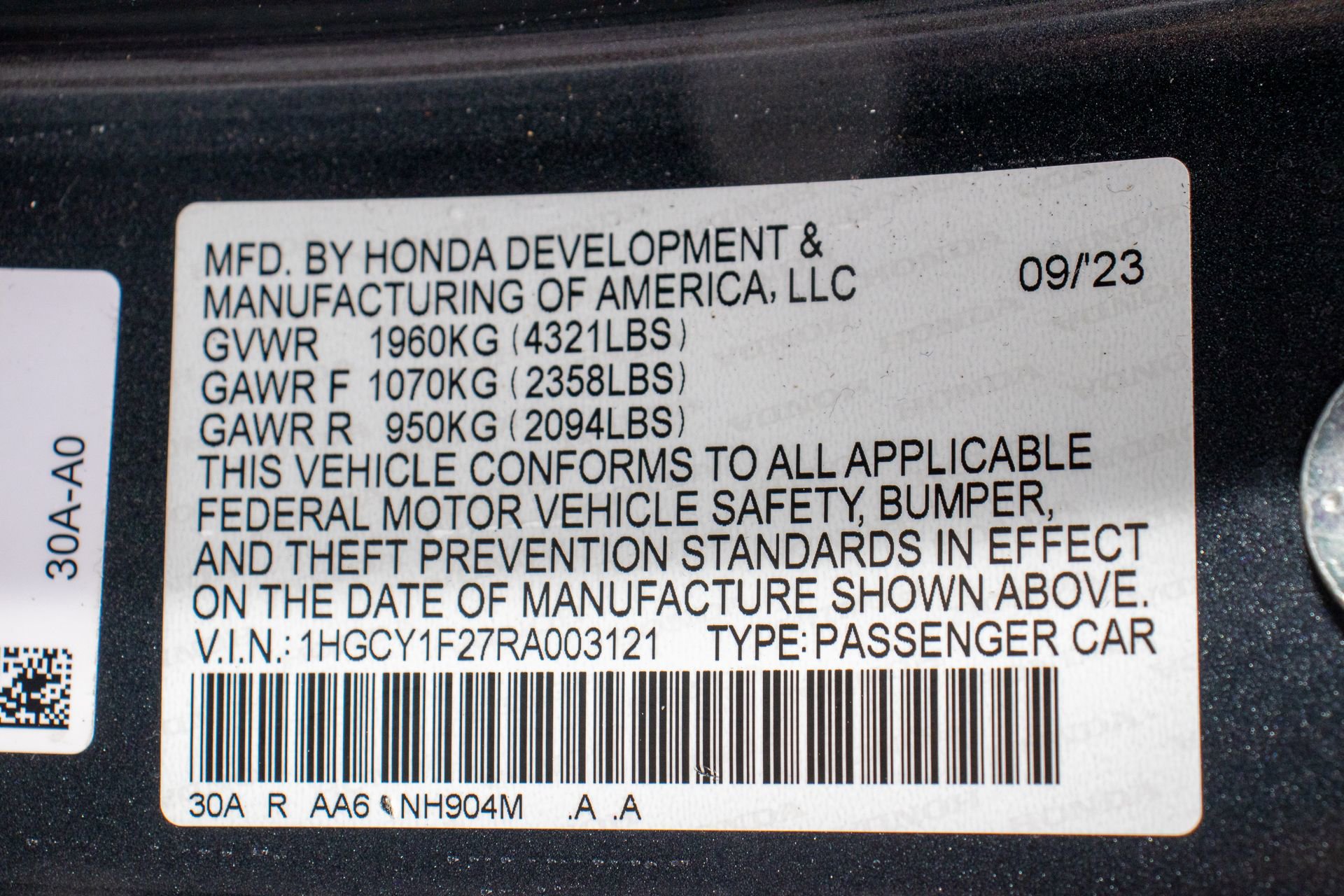 Certified 2024 Honda Accord LX image 32