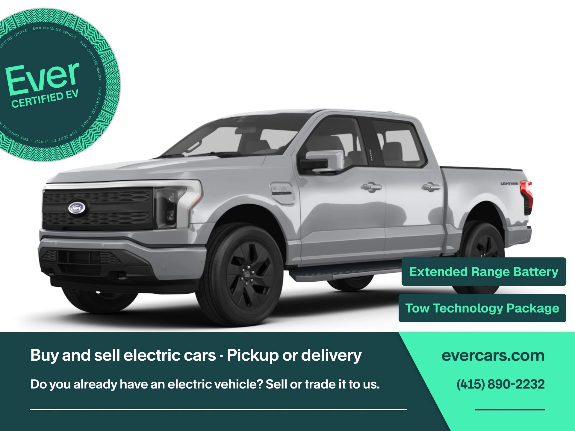 Used 2023 Ford F150 Lightning XLT w/ Equipment Group 312A High