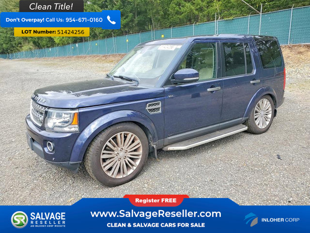 Used 2016 Land Rover LR4 HSE AWD/4WD image 1