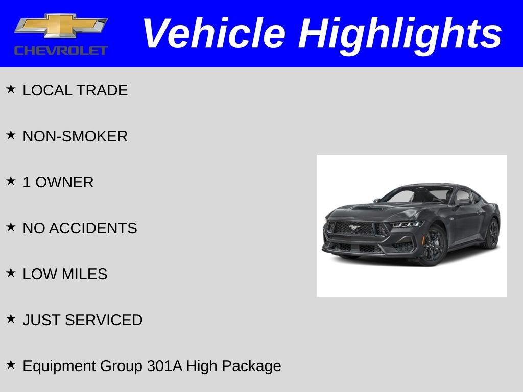 Used 2024 Ford Mustang GT RWD image 2