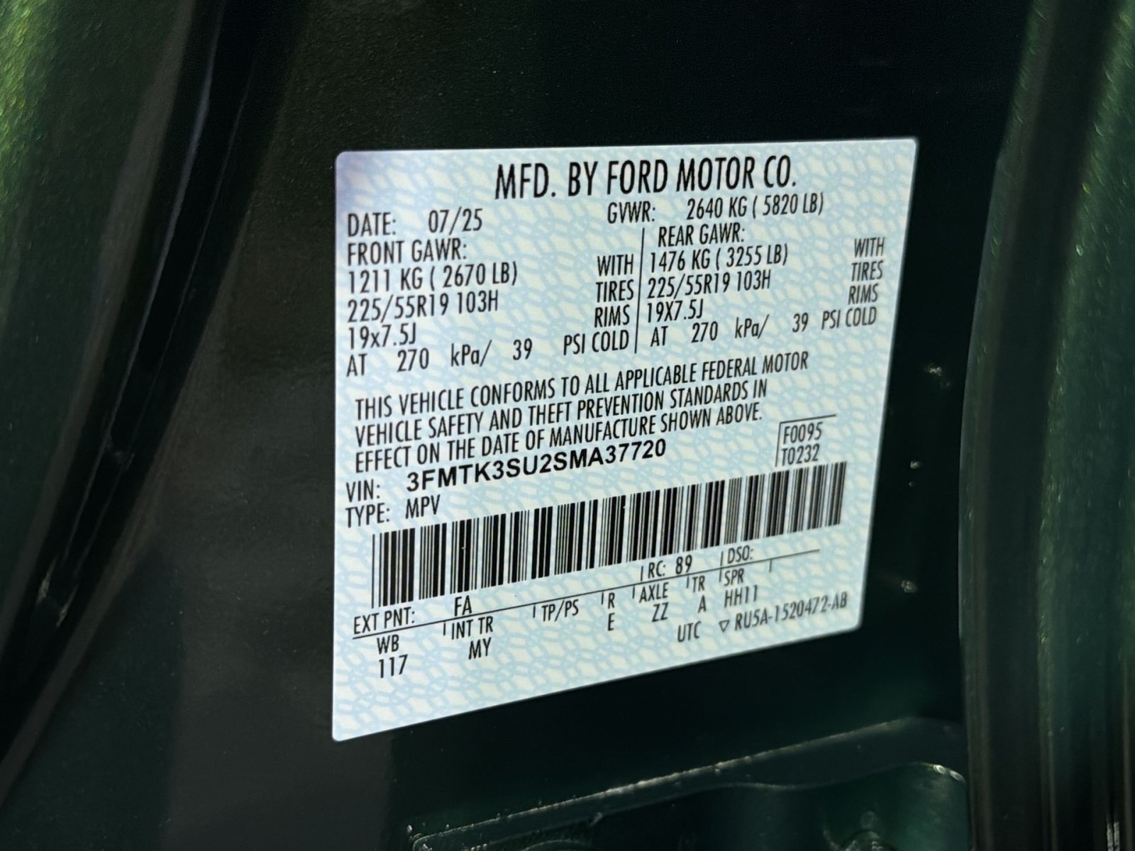 Used 2025 Ford Mustang Mach-E Premium AWD/4WD image 35