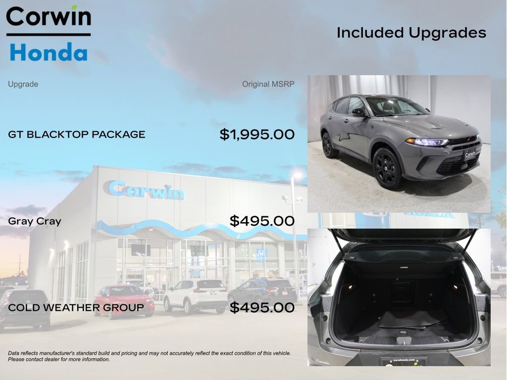 Used 2024 Dodge Hornet GT w/ GT Blacktop Package image 4