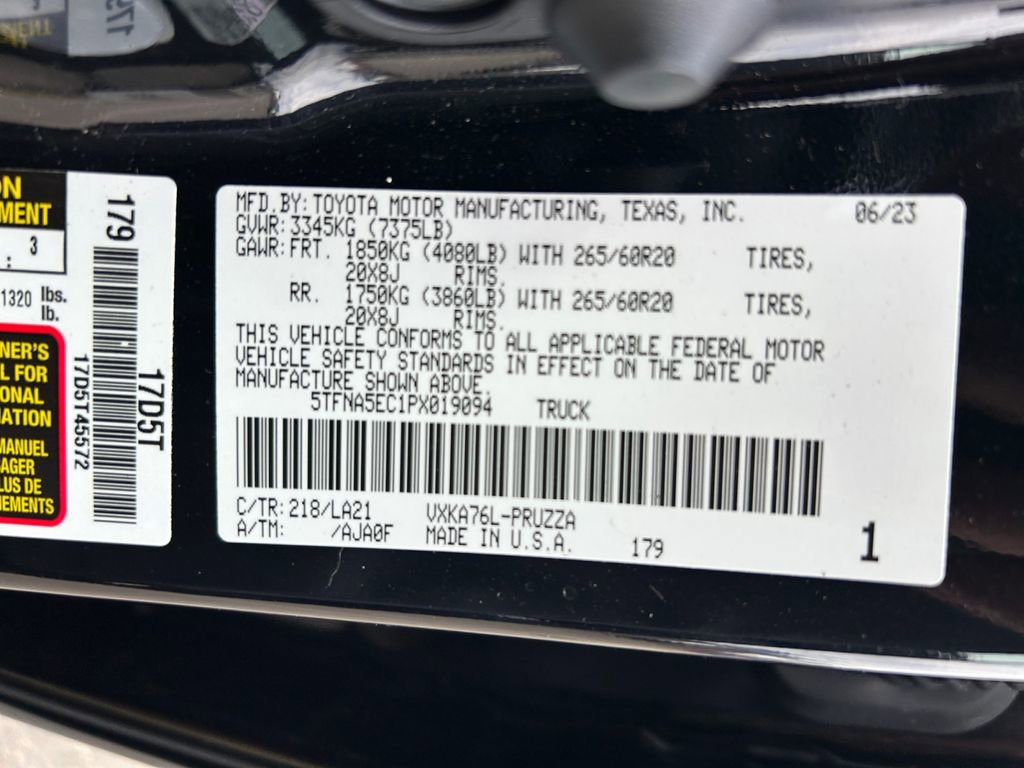 Used 2023 Toyota Tundra Platinum image 34