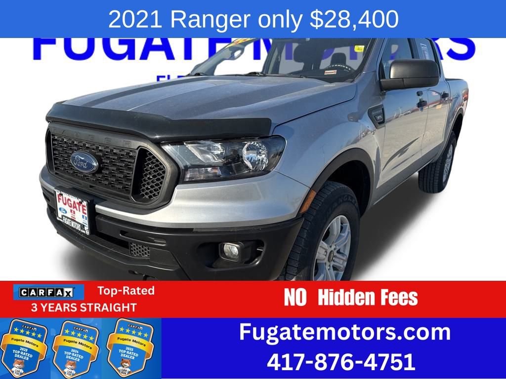 Used 2021 Ford Ranger XL w/ FX4 Off-Road Package