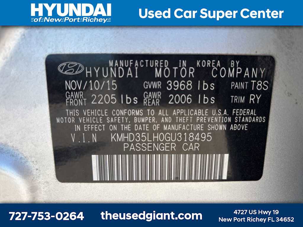 Used 2016 Hyundai Elantra GT FWD image 12