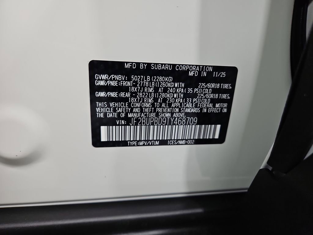 New 2026 Subaru Outback Premium image 28