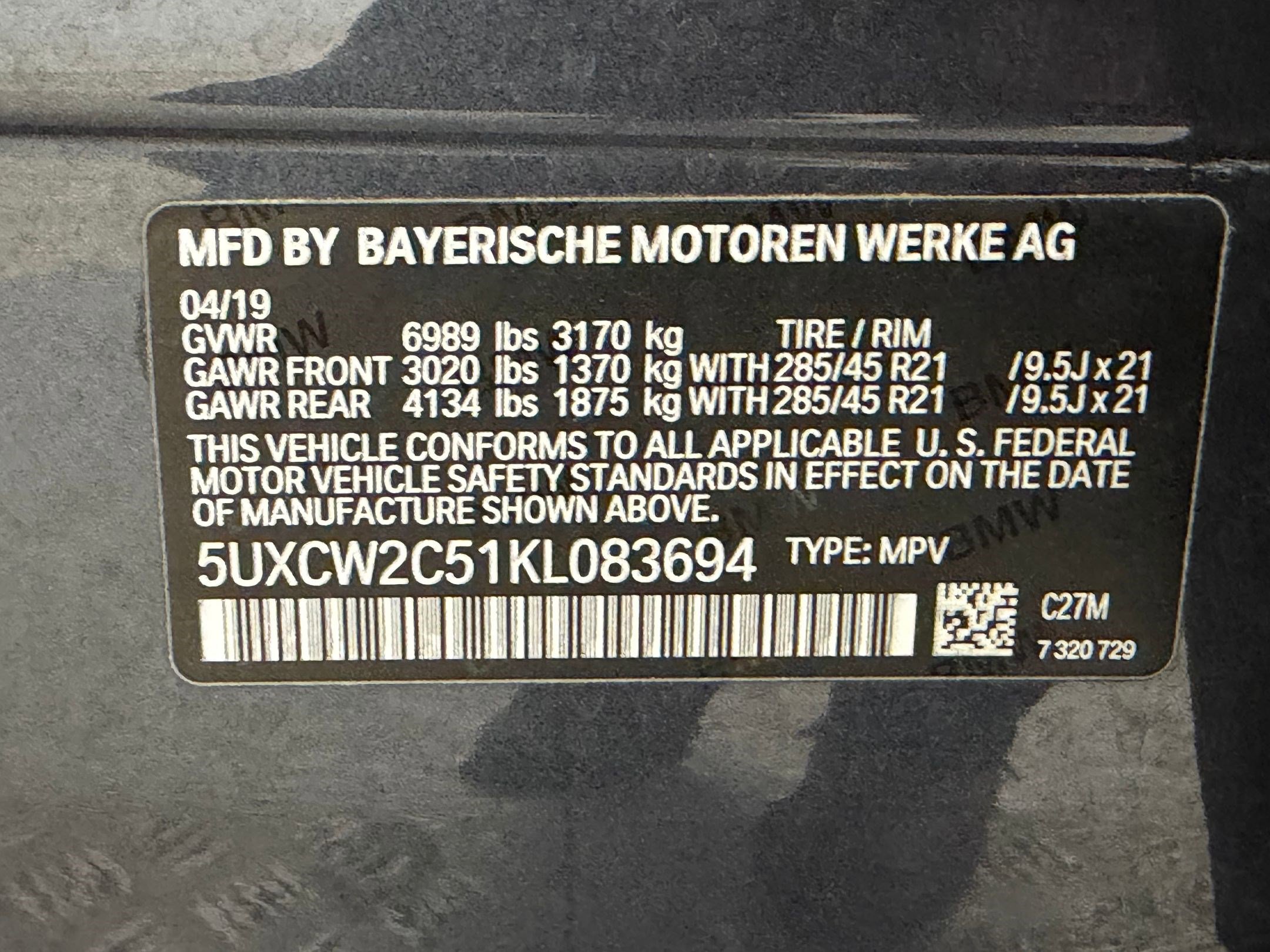 Used 2019 BMW X7 xDrive40i w/ Premium Package image 22