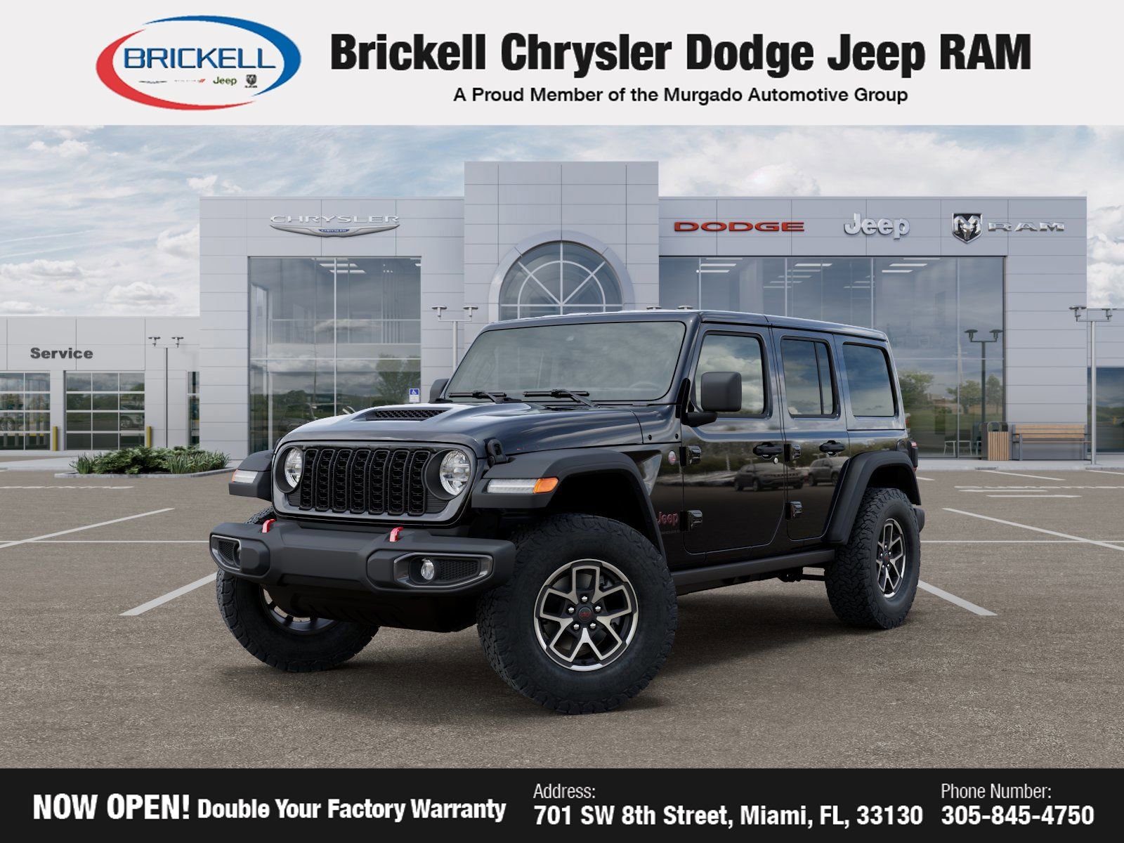 New 2026 Jeep Wrangler Unlimited Rubicon