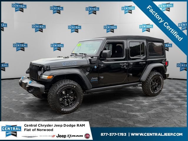 Certified 2023 Jeep Wrangler Unlimited w/ Cold Weather Group