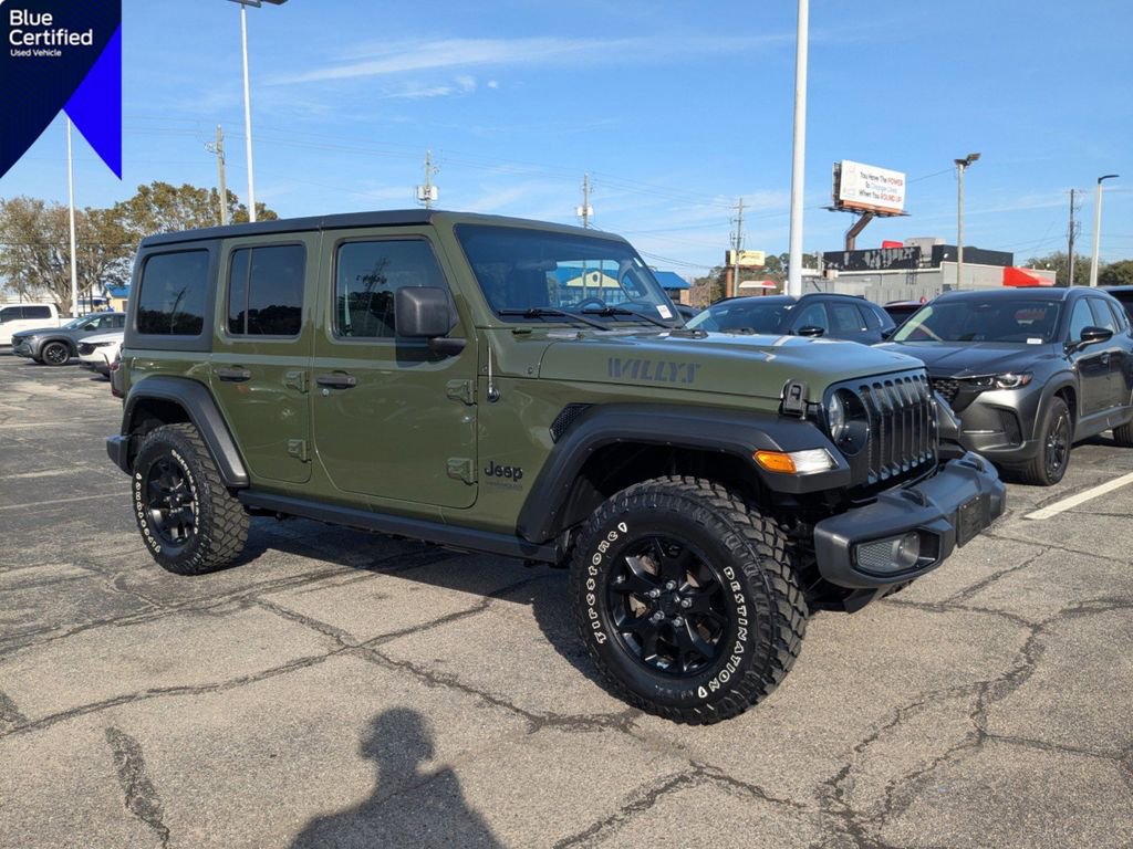 Used 2020 Jeep Wrangler Unlimited Sport image 1