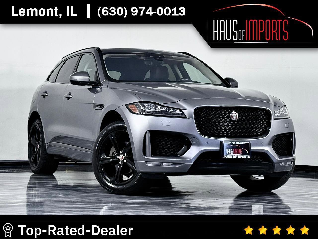 Used 2020 Jaguar F-PACE Checkered Flag image 1