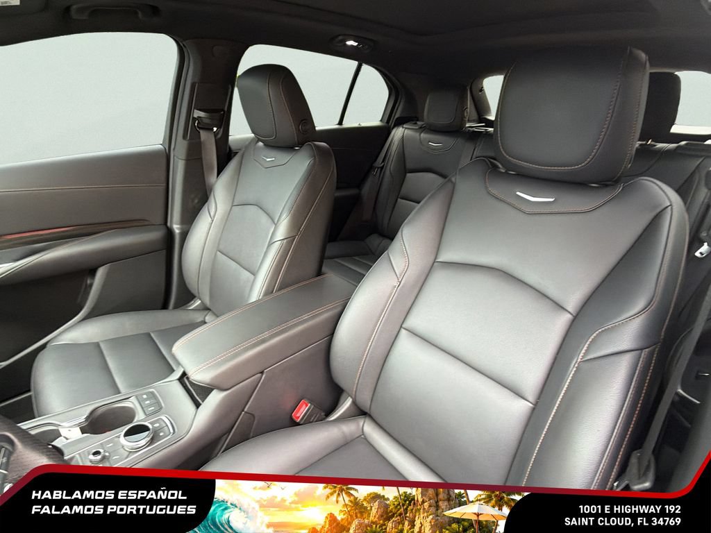 Certified 2022 Cadillac XT4 Sport w/ LPO, ONYX Package FWD image 23