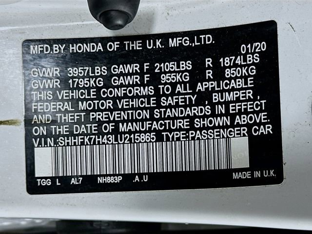 Used 2020 Honda Civic Sport image 32