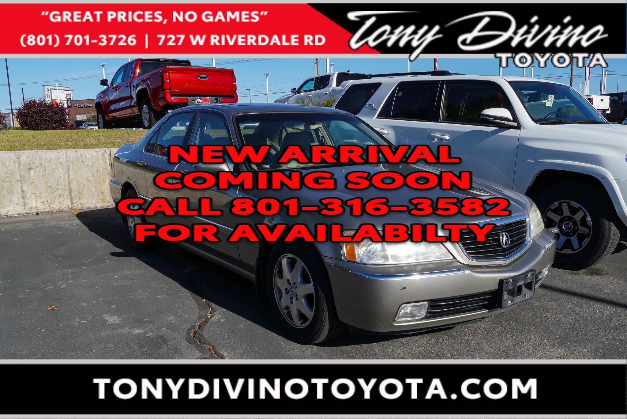 Used 2002 Acura RL