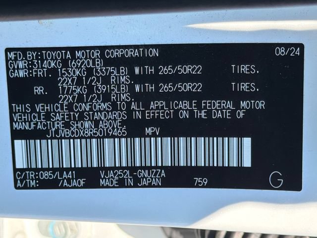 Used 2024 Lexus GX 550 w/ Accessory Package (Z1) AWD/4WD image 33