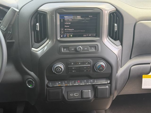 New 2026 Chevrolet Silverado 1500 Custom w/ Turbomax Blackout Package RWD image 16