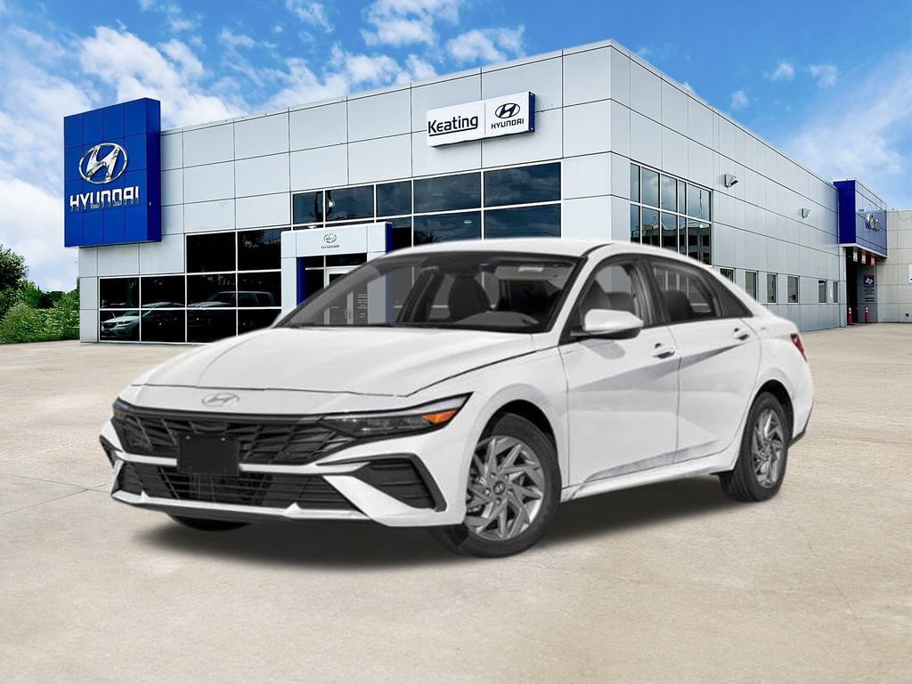 New 2026 Hyundai Elantra Blue