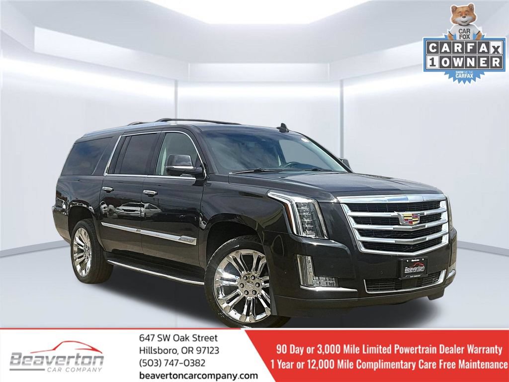Used 2019 Cadillac Escalade ESV Premium Luxury w/ LPO, Escalade Noir Package AWD/4WD image 1