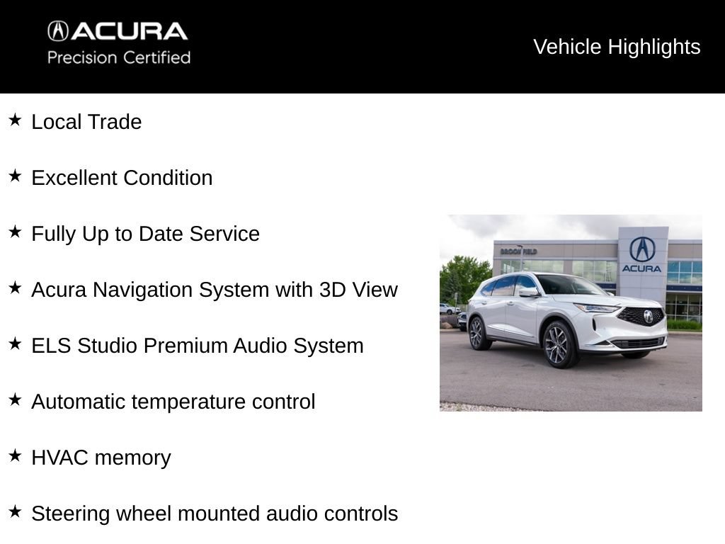 Certified 2023 Acura MDX SH-AWD w/ Technology Package image 5