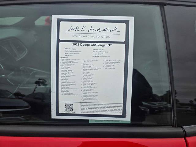 Used 2022 Dodge Challenger GT RWD image 15