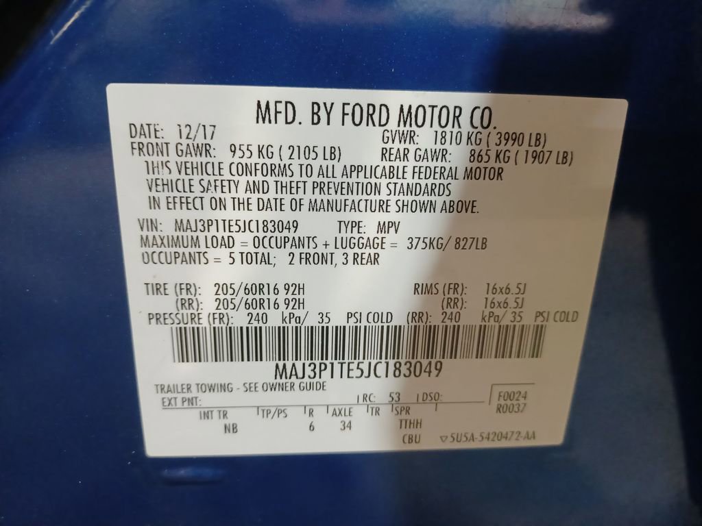 Used 2018 Ford EcoSport SE w/ SE Convenience Package image 27