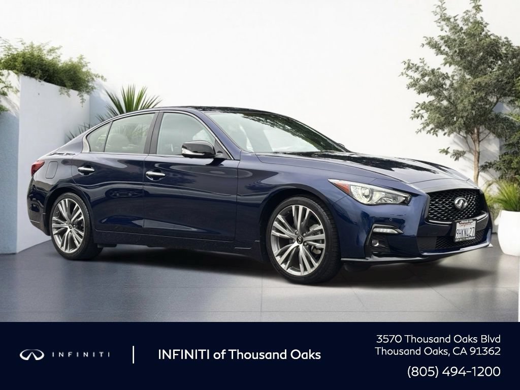 Certified 2023 INFINITI Q50 Sensory RWD image 1