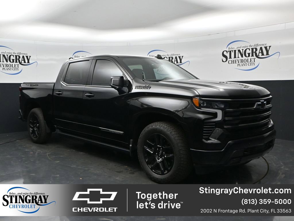 Certified 2025 Chevrolet Silverado 1500 High Country w/ Midnight Edition RWD 360° Tour