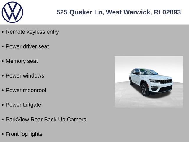 Used 2023 Jeep Grand Cherokee 4WD 4xe image 12