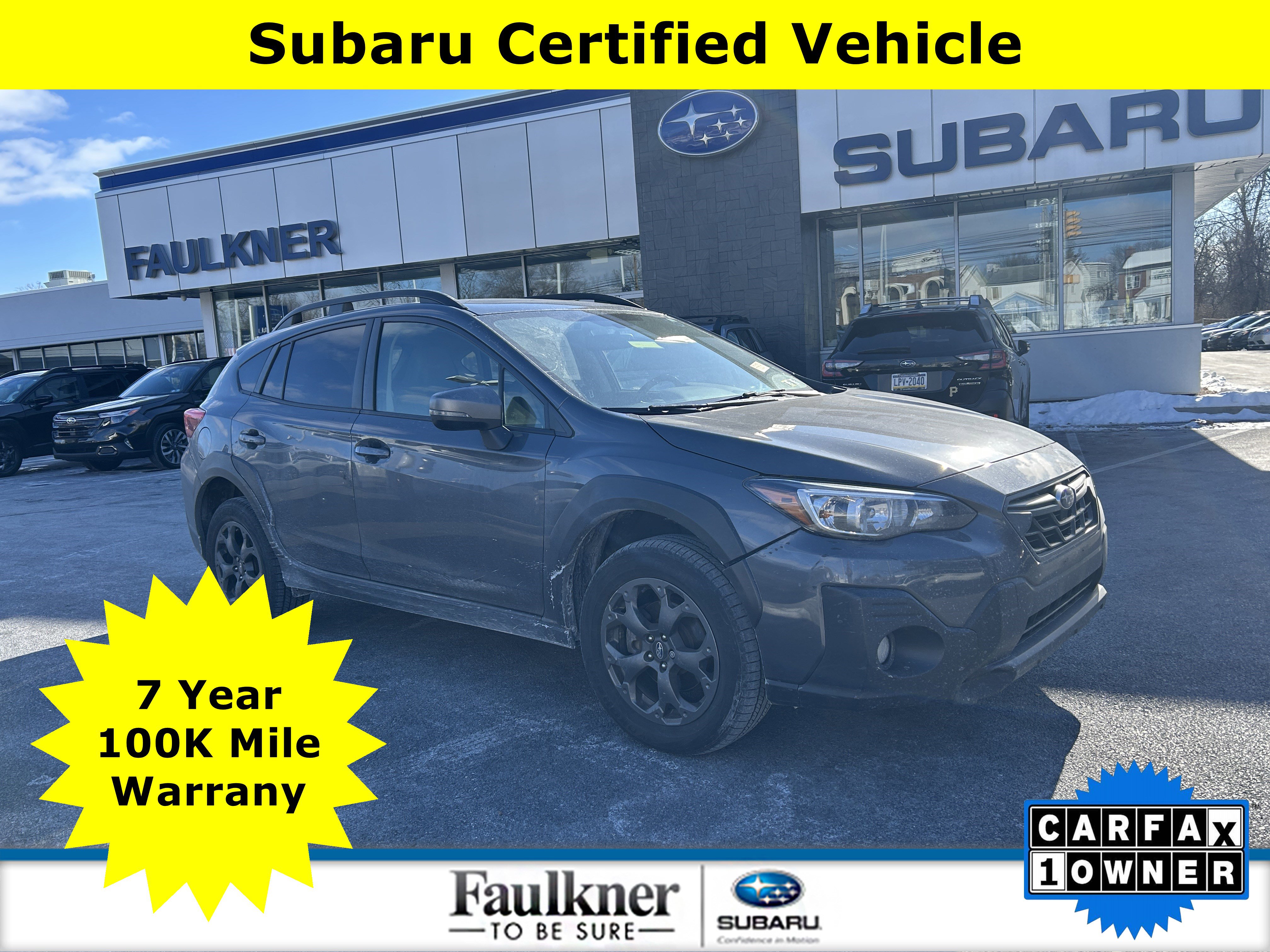 Used 2022 Subaru Crosstrek 2.5i Sport w/ Moonroof Package image 1