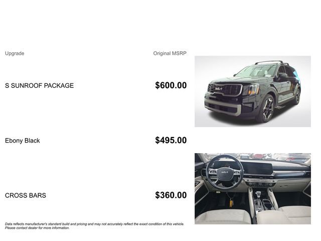 Used 2024 Kia Telluride S w/ S Sunroof Package AWD/4WD image 3